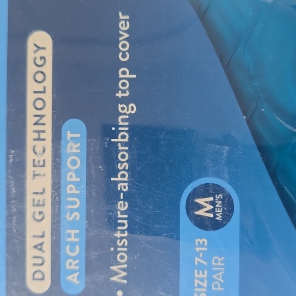 Walgreens Men's Gel Comfort Cushion Insoles, Size 7-13, 1.0 pr - Picture 12 of 13